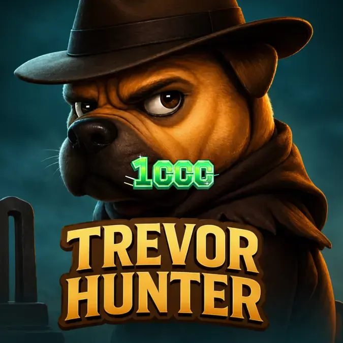 O bulldog explorador Trevor Hunter em uma aventura temática de cemitério